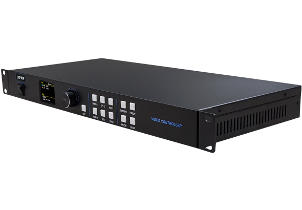 仰邦OVP-K8P二画面8千兆网口双画面视频处理器，8千兆网口，选配WiFi模块，支持手机APP无线控制